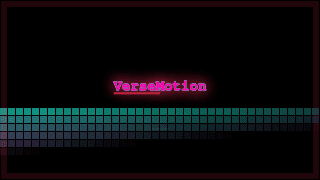 Glitchcore lyric video template preview