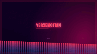 Neon Bars lyric video template preview